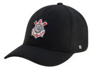 Boné Corinthians Patch Bordado Frontal e Lateral Licenciado