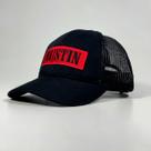 Bone Country Masculino Bordado Regulavel Tela Austin Western