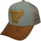 Boné Country Masculino Trucker Telinha 6 Gomos Snapback Topp