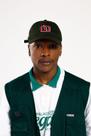 Boné dad hat aba curva verde gg ilustração basquete silk gran guerrero