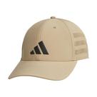 Boné de beisebol Adidas Gameday Hat para homens Stretch Fit Bege