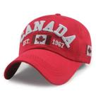 Boné De Beisebol Ajustável Com Bandeira Do Canadá Para Homens, Chapéu Snapback De Algodão Da Moda