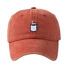 Boné De Beisebol Ajustável Com Efeito Lavado Retrô, Aba Curva, Estilo Hip Hop Casual Para Corrida E Boné De Beisebol Ajustável Com Efeito Lavado Retrô, Aba Curva, Estilo Hip Hop Casual Para Corrida E
