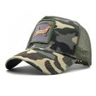 Boné de beisebol Anime Camo Deer Bordado para adultos