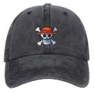 Boné de beisebol Anime Denim Bordado para Adultos
