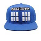 Boné de beisebol Anime Doctor Who Police Box para adultos Boné de beisebol Anime Doctor Who Police Box para adultos