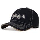 Boné de beisebol Anime Fishbone Bordado para adultos