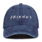 Boné de beisebol Anime Hat Friends Denim para homens e mulheres