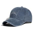 Boné de beisebol Anime Hat Mountains Denim para homens e mulheres Boné de beisebol Anime Hat Mountains Denim para homens e mulheres