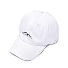 Boné de beisebol Anime Hat Mountains White para homens e mulheres Boné de beisebol Anime Hat Mountains White para homens e mulheres