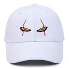 Boné de beisebol Anime Hat Pennywises Eyes White para homens