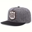 Boné de beisebol Anime Snapback Cap Hip-Hop Flat Ajustável