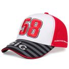 Boné de beisebol Anime Snapback Cap Hip-Hop Flat Ajustável
