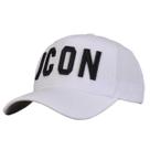 Boné de beisebol Anime Sports Embroidery ICONS branco para homens