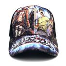 Boné de beisebol Attacks Titans Ackermans Anime Snapback 56-60cm