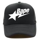 Boné de beisebol Bapes Anime para crianças de 56 a 58 cm, tamanho ajustável