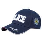 Boné de beisebol Blue Police Hat Anime para adultos