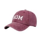 Boné De Beisebol Bordado DAD MOM Ajustável Casual Com Proteção Solar Para Primavera E Outono Boné De Beisebol Bordado DAD MOM Ajustável Casual Com Proteção Solar Para Primavera E Outono