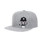 Boné de Beisebol Bordado Retrô - Snapback Preto para Homens e Mulheres