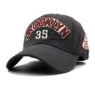 Boné de beisebol Brooklyns bordado para homens em algodão