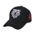 Boné de beisebol, chapéu liso de algodão com bordado de tigre