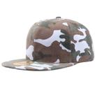 Boné de beisebol, chapéu liso de algodão com estampa de camuflagem, tamanho adulto