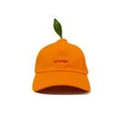 Boné de beisebol, chapéu liso de algodão com lindo bordado laranja