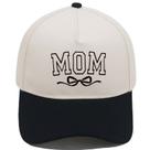 Boné de beisebol, chapéus lisos de algodão com bordado MOM Low