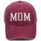 Boné de beisebol, chapéus lisos de algodão com bordado MOM Boné de beisebol, chapéus lisos de algodão com bordado MOM