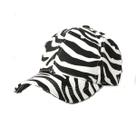 Boné de beisebol com estampa de zebra de leopardo para homens Boné de beisebol com estampa de zebra de leopardo para homens