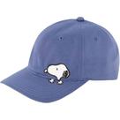 Boné de beisebol Concept One Peanuts Snoopy Peek-a-Boo Blue