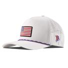 Boné de beisebol da marca Bills Old Glory PVC Curved 5 Panel