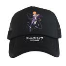 Boné de beisebol Dates A Lives Anime Snapback Cotton 56-60 cm