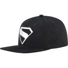 Boné de beisebol DC Comics Superman Snapback Hat preto adulto Boné de beisebol DC Comics Superman Snapback Hat preto adulto