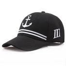 Boné de beisebol de algodão bordado Anchor Plain Hat Nautical Boné de beisebol de algodão bordado Anchor Plain Hat Nautical