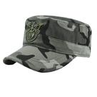 Boné de beisebol de algodão camuflado, chapéu de estilo militar