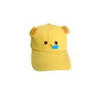 Boné de beisebol de algodão com design de cachorro de desenho animado para cabeça 52-58cm Boné de beisebol de algodão com design de cachorro de desenho animado para cabeça 52-58cm