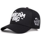 Boné de beisebol de algodão DREAM BIG bordado para adultos