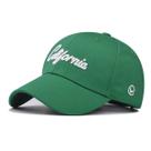 Boné de beisebol de algodão verde californiano, chapéu de anime para homens