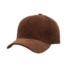 Boné de Beisebol de Veludo Unissex - Chapéu Snapback Casual para Outono