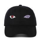 Boné de beisebol Devils Eyes Anime para crianças 56-58 cm ajustável