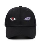 Boné de beisebol Devils Eyes Anime Snapback, algodão preto