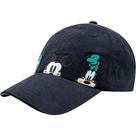 Boné de beisebol Disney Mickey Mouse and Friends de algodão preto