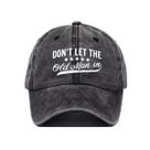 Boné de beisebol Donts Lets Anime Snapback HipHop Flat A