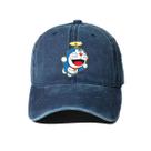 Boné de beisebol Doraemons Anime Snapback Hip Hop Hat - Denim