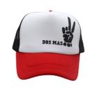 Boné de beisebol Dos Mas Anime Snapback Hat Poliéster Preto