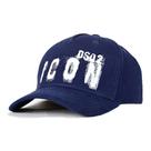 Boné de beisebol DSQ2S ICONS para homens e mulheres - tamanho ajustável