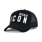 Boné de beisebol DSQ2S ICONS para homens e mulheres, tamanho ajustável