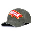 Boné de beisebol DSQS2 masculino para esportes ao ar livre, chapéu Snapback, algodão