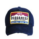 Boné de beisebol DSQUARED2 Denim 1995 para homens - Circunferência 57-59cm